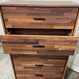 Acme Walnut Look 5 Drawer Dresser