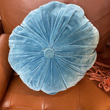 Round Velour Pillow