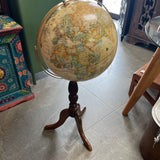 Vintage Globe on Stand