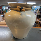 Large Ceramic Bamboo Tie Vase