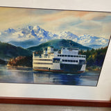 Signed Ferry Print