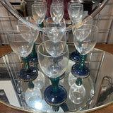 Pottery & Glass Wine Glasses