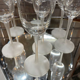 Frosted Champagne Flute