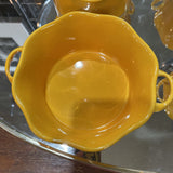 Set of 4 Ceramic Souffle Dishes