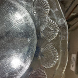 Glass Seashell Platter