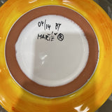 Signed Ceramic Plate