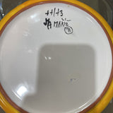 Signed Ceramic Plate