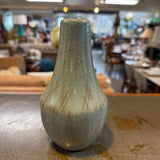 Aqua Blue Ceramic Vase