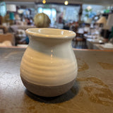 Half Glazed Vase