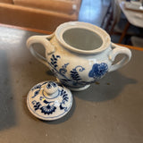 Blue Danube Sugar Bowl