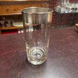 Vtg Highball w Silver Band