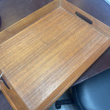 Wood Tray w Handles
