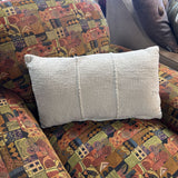 Cream Boucle Lumbar Pillow