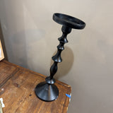 Metal Pillar Candle Holder
