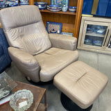 Swivel Recliner with Ottoman/Footrest