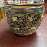 Terracotta Planter w/Swirl Design