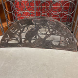 Metal Welcome Sign w/Bear and Tree