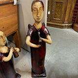 Large Ceramic Choir of Angels Statue