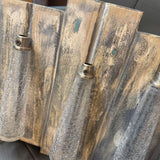 Rustic Bud Vase Wall Hanging