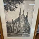 Print of Winchester Catherdral