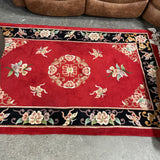 Floral Wool Rug