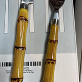 Bamboo Flatware Set for 4