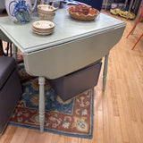 Drop Leaf Wood Table