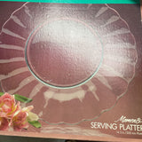 Anchor Hocking Glass Serving Platter