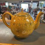 Vintage HALL Poreclein Floral Teapot