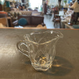 Small Glass Creamer