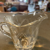 Small Glass Creamer