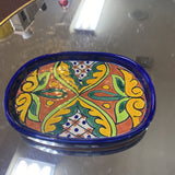 Mexican Pottery Oval Dish