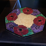 Vintage Regalware Poppy Plate