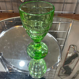 Uranium Glass Goblet