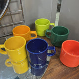 Fiesta Ware Coffee Mugs
