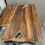 Leaf Wood Tray