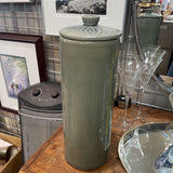 Lidded Tall Ceramic Cannister