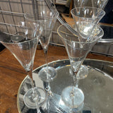 Trumpet Martini Glasses
