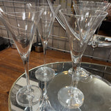 Trumpet Martini Glasses