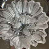 Frosted Mikasa Tulip Bowl