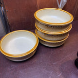 Set of 4 Mikasa Stoneware Bowls