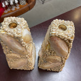 Shell Candle Holders-Set of 2