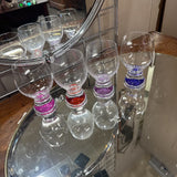 Czech Bohemia Crystal Colored Base Glass