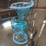 Fenton Lily Vase - Aqua