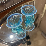 Fenton Lily Vase - Aqua