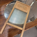 Small Clothing Washboard w Glass