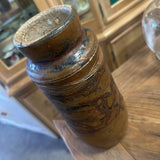 Brown Pottery Vase