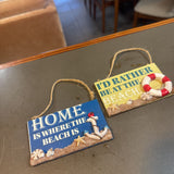 Small Beach Themed Ornament