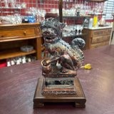 Fredrick Cooper Cast Iron Foo Dog Lamp
