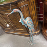 Heron Metal Yard Art